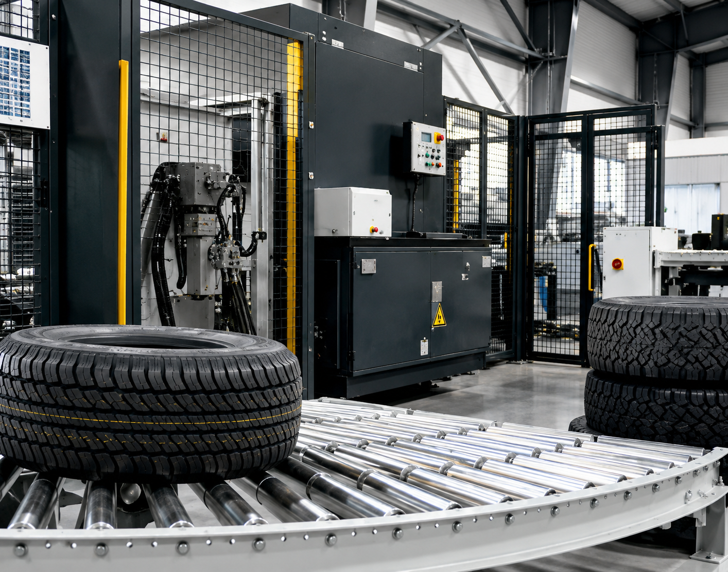 Shearography Tire Inspection Station 1